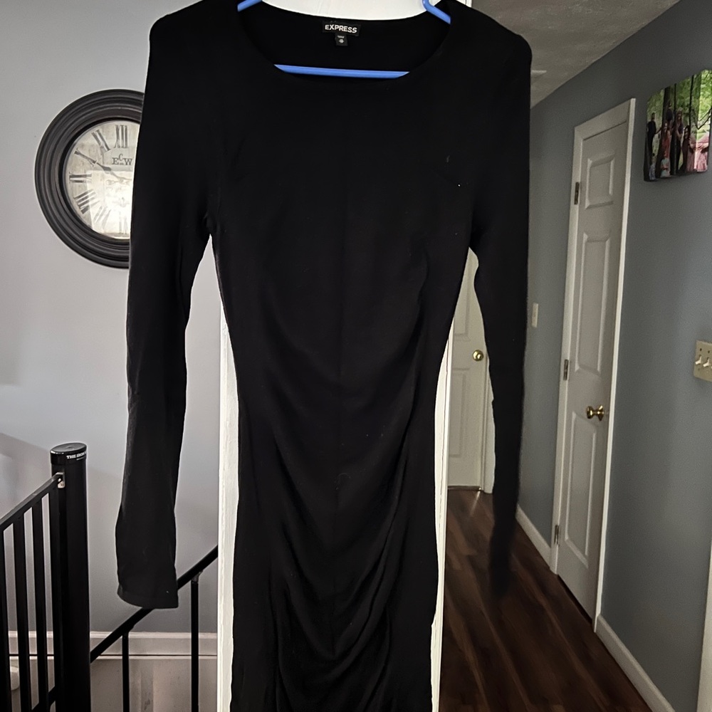 Express black dress